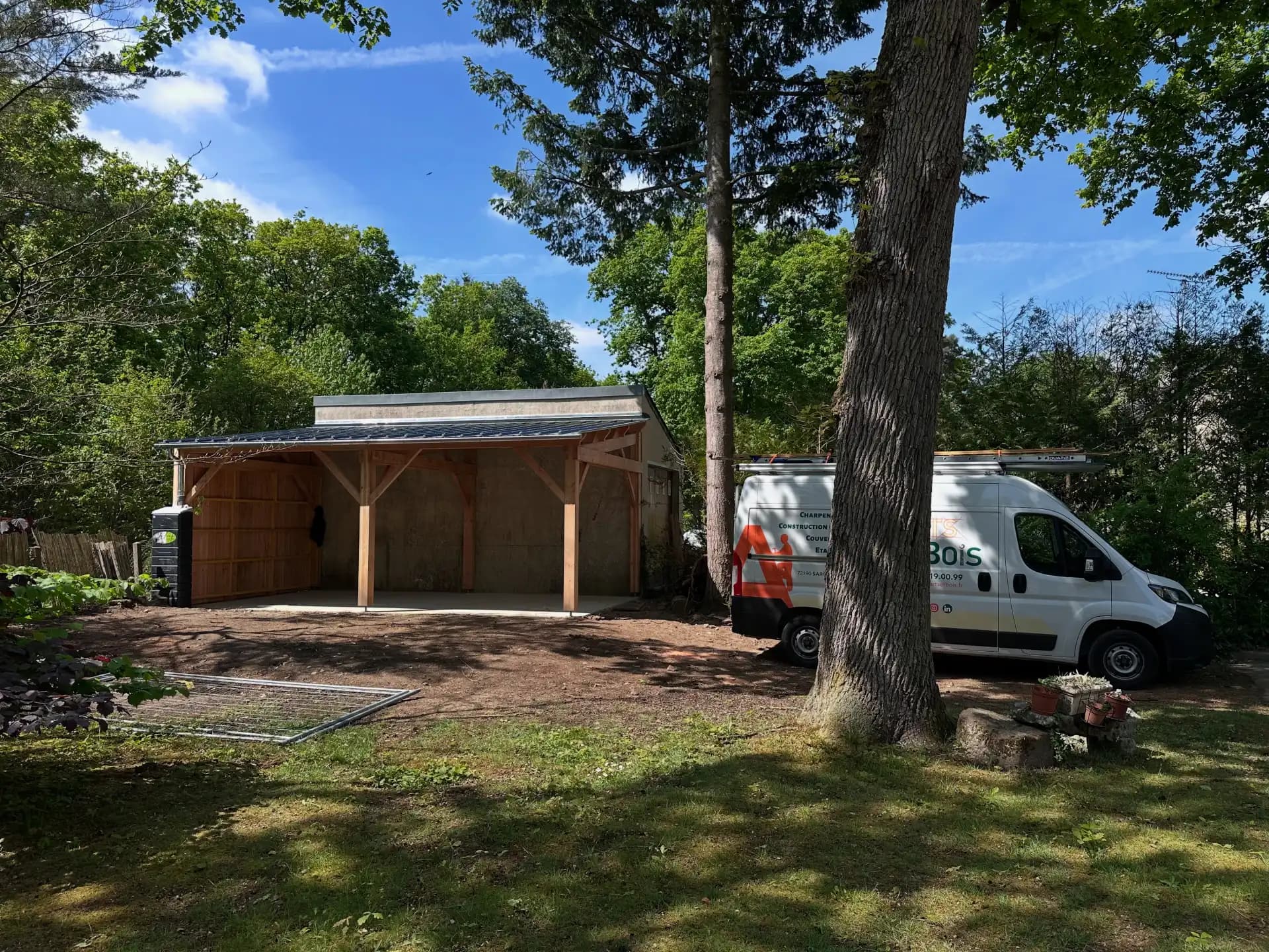 Charpente traditionnelle Mans