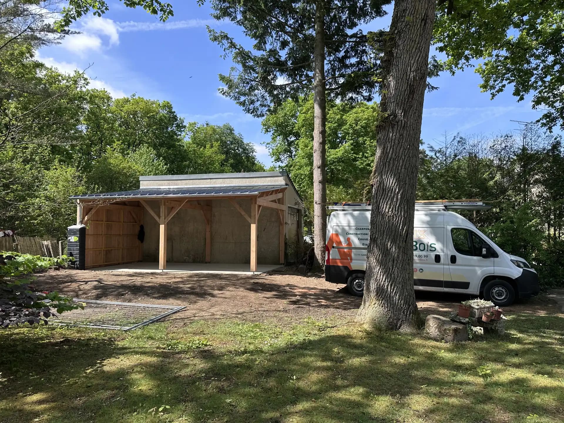 Charpente bois Sarthe