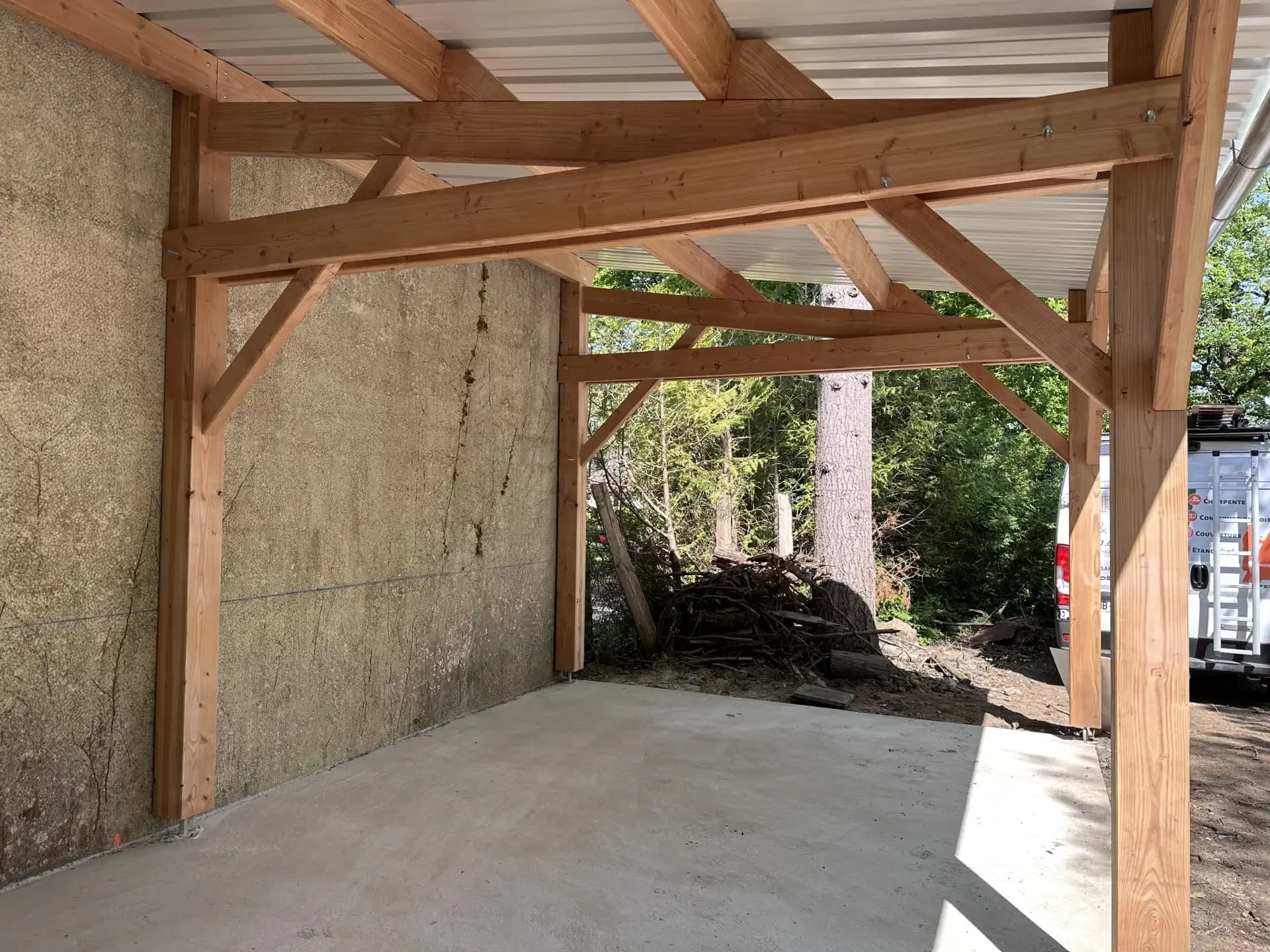 Charpente bois Sarthe