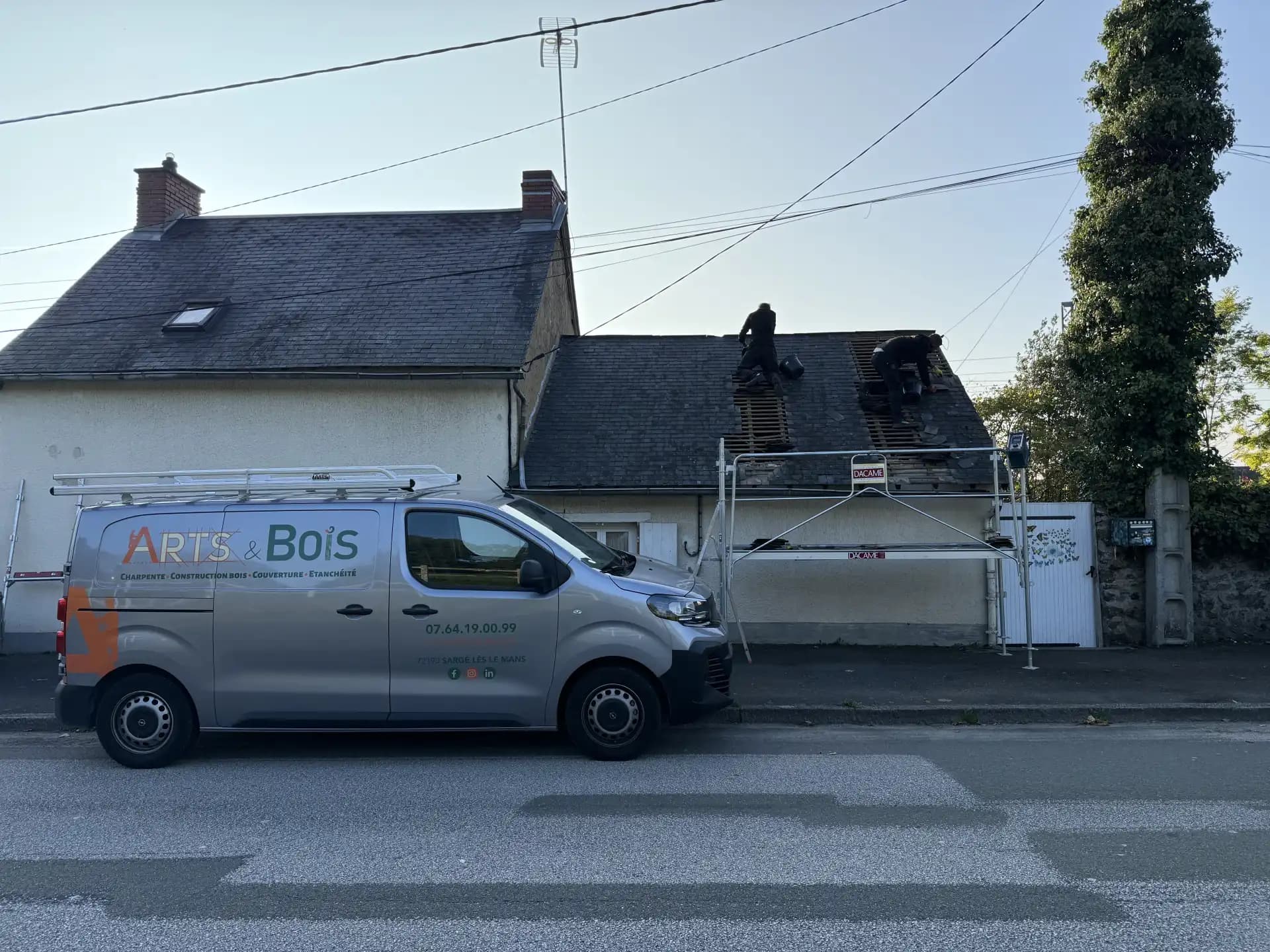 Artisan toiture Sarthe