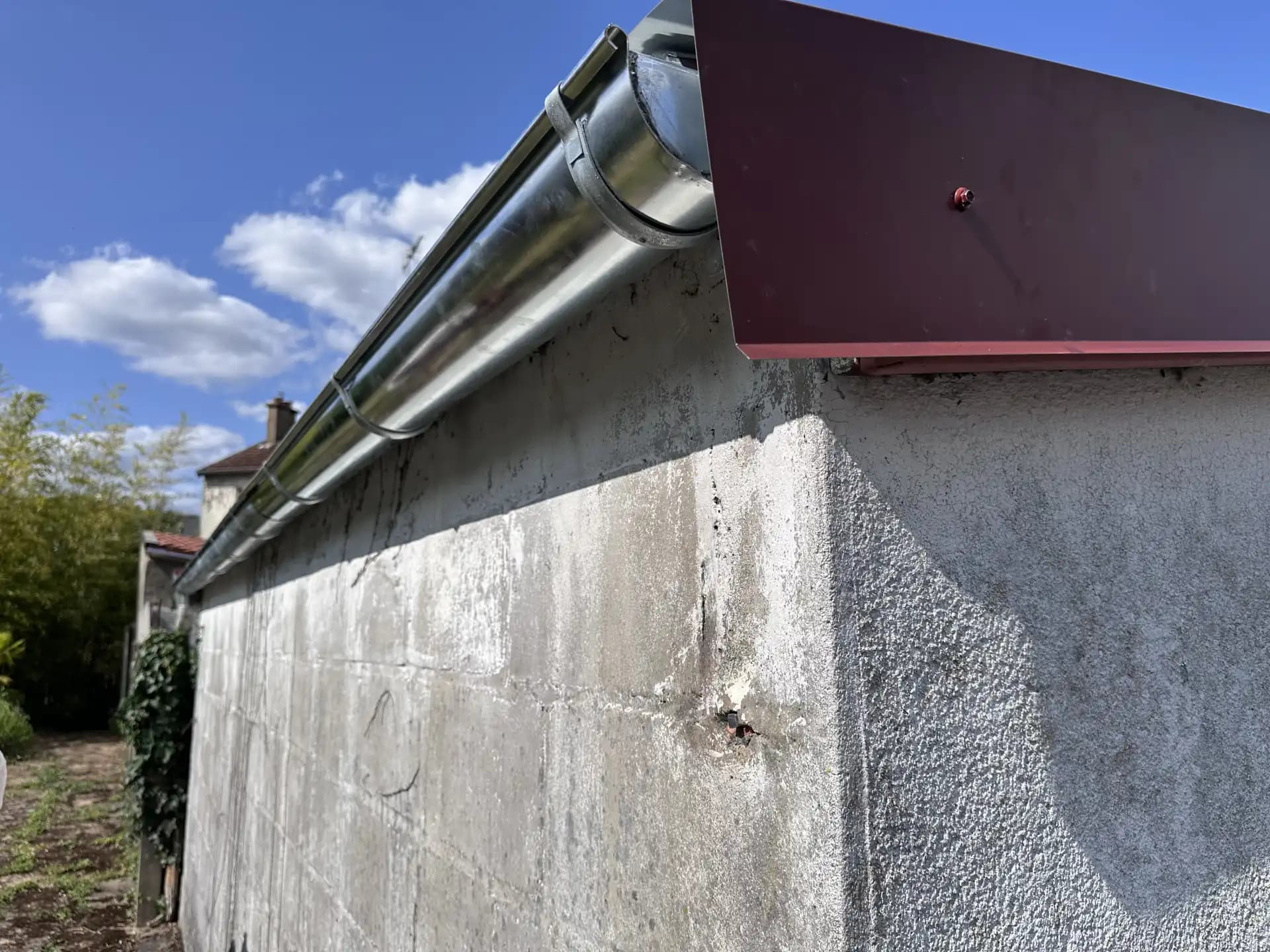 Gouttière zinc Sarthe