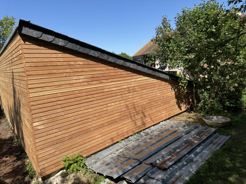 Réalisation Bardage & ossature bois au Mans - Arts & Bois