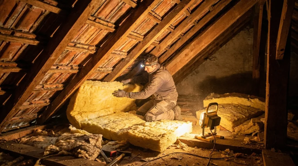 Isolation de toiture au Mans : économies d&rsquo;énergie et aides RGE